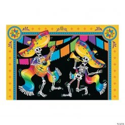 Day of the Dead Backdrop - 3 Pc.