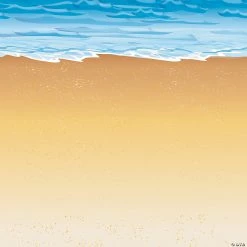 Design-a-Room Luau Beach Backdrop