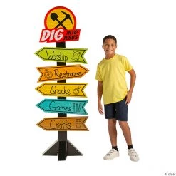 Dig VBS Directional Sign