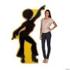 Disco Dancer Silhouette Lifesize Cardboard Stand-Up -DIY Photo Booth Sales Shop disco dancer silhouette lifesize cardboard stand up13963528