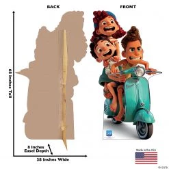 Disney/Pixar’s Luca™ Luca, Alberto & Giulia Lifesize Cardboard Stand-Up -DIY Photo Booth Sales Shop disney pixar s luca luca alberto and giulia lifesize cardboard stand up14151560 a01