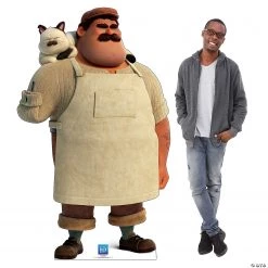 Disney/Pixar’s Luca™ Massimo & Machiavelli Lifesize Cardboard Stand-Up
