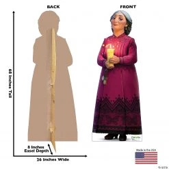 Disney’s Encanto Abuela Life-Size Cardboard Stand-Up -DIY Photo Booth Sales Shop disney s encanto abuela life size cardboard stand up14191921 a01