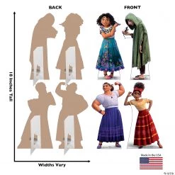 Disney’s Encanto Mini Cardboard Stand-Ups - 4 Pc. -DIY Photo Booth Sales Shop disney s encanto mini cardboard stand ups 4 pc 14193368 a01