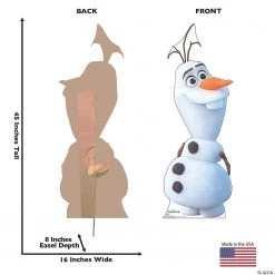 Disney’s Frozen II Olaf Life-Size Cardboard Stand-Up -DIY Photo Booth Sales Shop disney s frozen ii olaf life size cardboard stand up13952508 a01