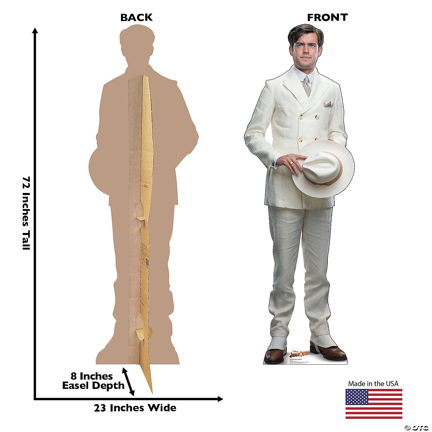 Disney’s Jungle Cruise MacGregor Houghton Life-size Cardboard Stand-Up 4 Disney’s Jungle Cruise MacGregor Houghton Life-size Cardboard Stand-Up - Image 2