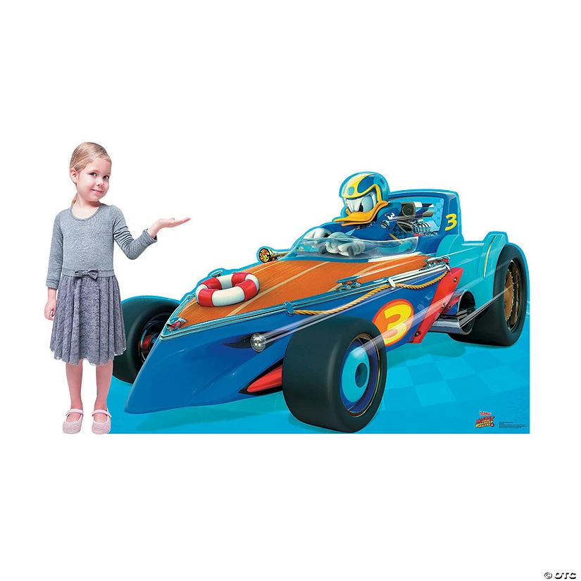 Disney’s Mickey & the Roadster Racers™ Donald Duck Car Life-Size Cardboard Stand-Up 3 Disney’s Mickey & the Roadster Racers™ Donald Duck Car Life-Size Cardboard Stand-Up