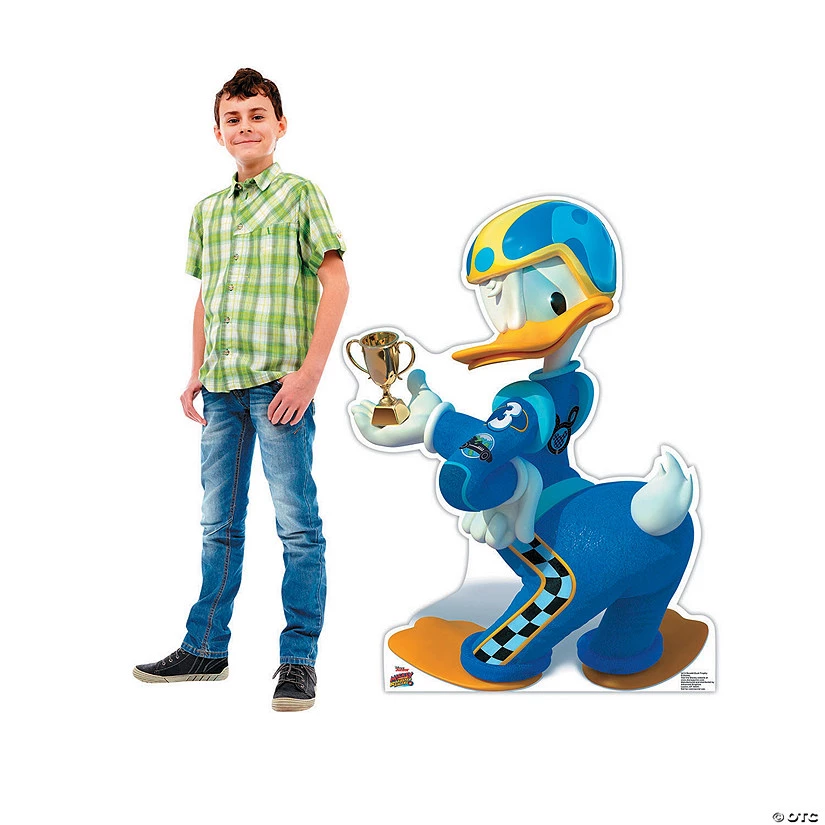 Disney’s Mickey & the Roadster Racers™ Donald Duck Life-Size Cardboard Stand-Up 3 Disney’s Mickey & the Roadster Racers™ Donald Duck Life-Size Cardboard Stand-Up