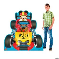Disney’s Mickey & the Roadster Racers™ Mickey’s Roadster Life-Size Cardboard Stand-Up
