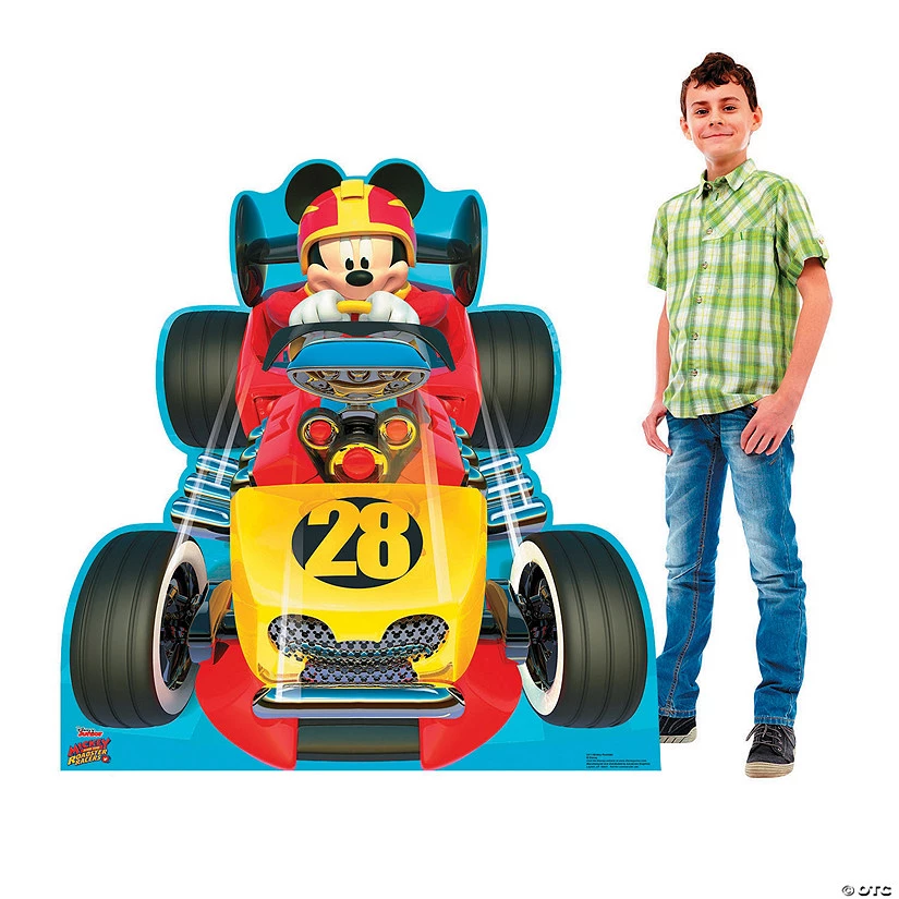 Disney’s Mickey & the Roadster Racers™ Mickey’s Roadster Life-Size Cardboard Stand-Up 3 Disney’s Mickey & the Roadster Racers™ Mickey’s Roadster Life-Size Cardboard Stand-Up
