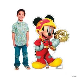 Disney’s Mickey & the Roadster Racers™ Mickey Trophy Life-Size Cardboard Stand-Up