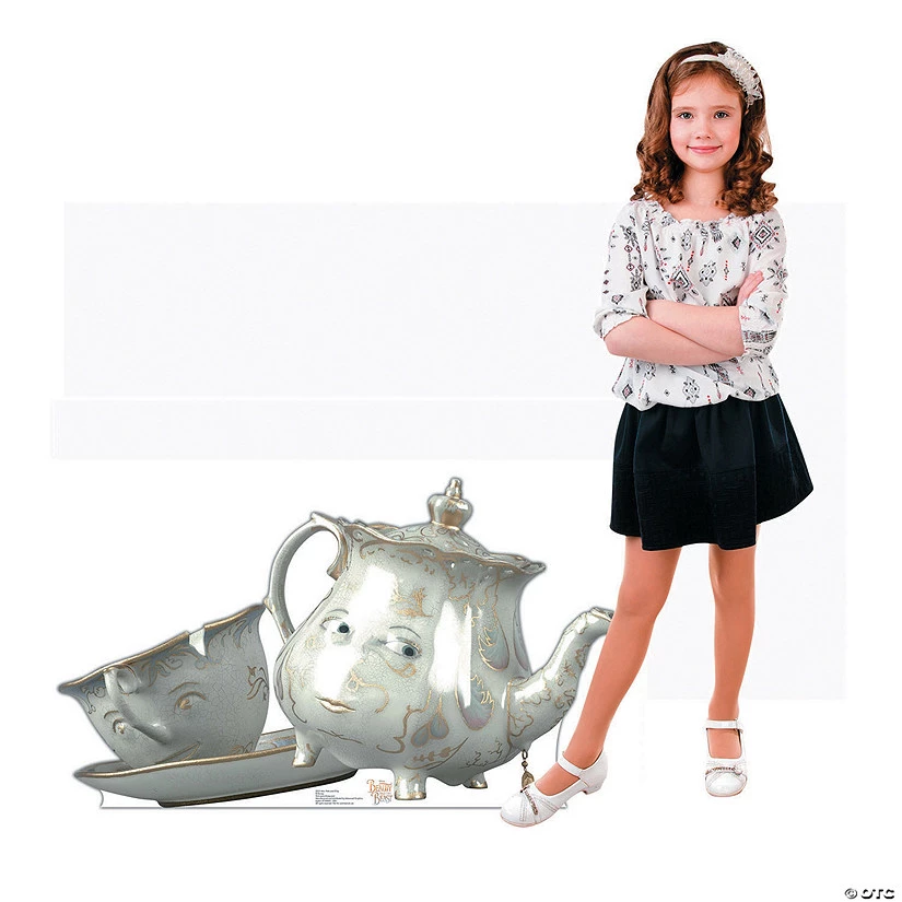 Disney’s The Beauty & The Beast™ Mrs. Potts & Chip Life-Size Cardboard Stand-Up 3 Disney’s The Beauty & The Beast™ Mrs. Potts & Chip Life-Size Cardboard Stand-Up