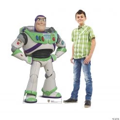 Disney Toy Story 4™ Buzz Lightyear Life-Size Cardboard Stand-Up -DIY Photo Booth Sales Shop disney toy story 4 buzz lightyear life size cardboard stand up13944960 a01
