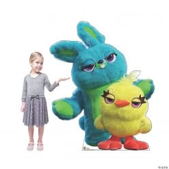 Disney Toy Story 4™ Ducky & Bunny Life-Size Cardboard Stand-Up -DIY Photo Booth Sales Shop disney toy story 4 ducky and bunny life size cardboard stand up13944961 a01