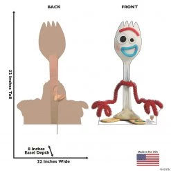 Disney Toy Story 4™ Forky Life-Size Cardboard Stand-Up -DIY Photo Booth Sales Shop disney toy story 4 forky life size cardboard stand up13944965 a02
