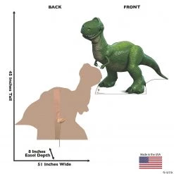Disney Toy Story 4™ Life-Size Cardboard Rex Stand-Up -DIY Photo Booth Sales Shop disney toy story 4 life size cardboard rex stand up13944976 a02