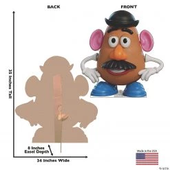 Disney Toy Story 4™ Mr. Potato Life-Size Cardboard Head Stand-Up -DIY Photo Booth Sales Shop disney toy story 4 mr potato life size cardboard head stand up13944973 a02