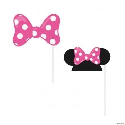Disney's Minnie Mouse Photo Stick Props - 8 Pc. -DIY Photo Booth Sales Shop disneys minnie mouse photo stick props 8 pc 13958709 a01