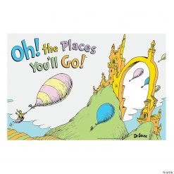 Dr. Seuss™ Oh, the Places You’ll Go! Backdrop - 3 Pc.