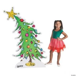 Dr. Seuss™ The Grinch Christmas Tree Cardboard Stand-Up