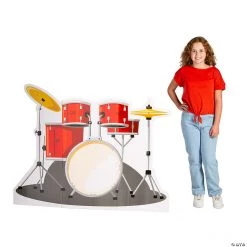 Drummer Life-Size Cardboard Stand-Up