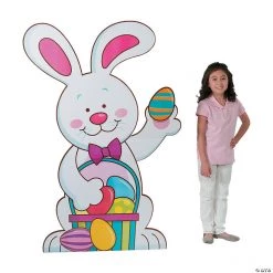 Easter Bunny Cardboard Stand-Up