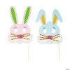 Easter Bunny Mask Photo Stick Prop Craft Kit - Makes 12 -DIY Photo Booth Sales Shop easter bunny mask photo stick prop craft kit makes 1213834615