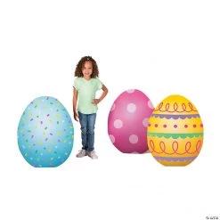 Easter Egg Stand-Ups - 3 Pc.