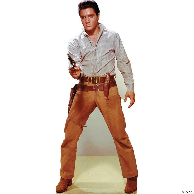 Elvis Presley Gunfighter Cardboard Stand-Up 3 Elvis Presley Gunfighter Cardboard Stand-Up