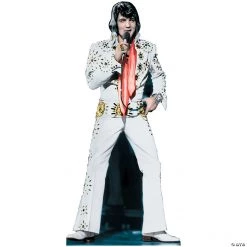 Elvis Presley - White Jumpsuit Cardboard Stand-Up