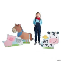 Farm Animal Stand-Ups - 3 Pc.