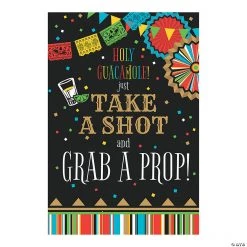 Fiesta Take A Shot Photo Prop Sign