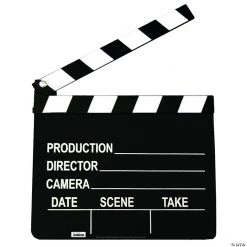 Film Clapper Cardboard Stand-Up