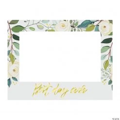 Floral Photo Booth Frame