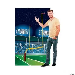 Football Goal Post Stand-Up