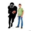 Football Running Back Silhouette Stand-Up