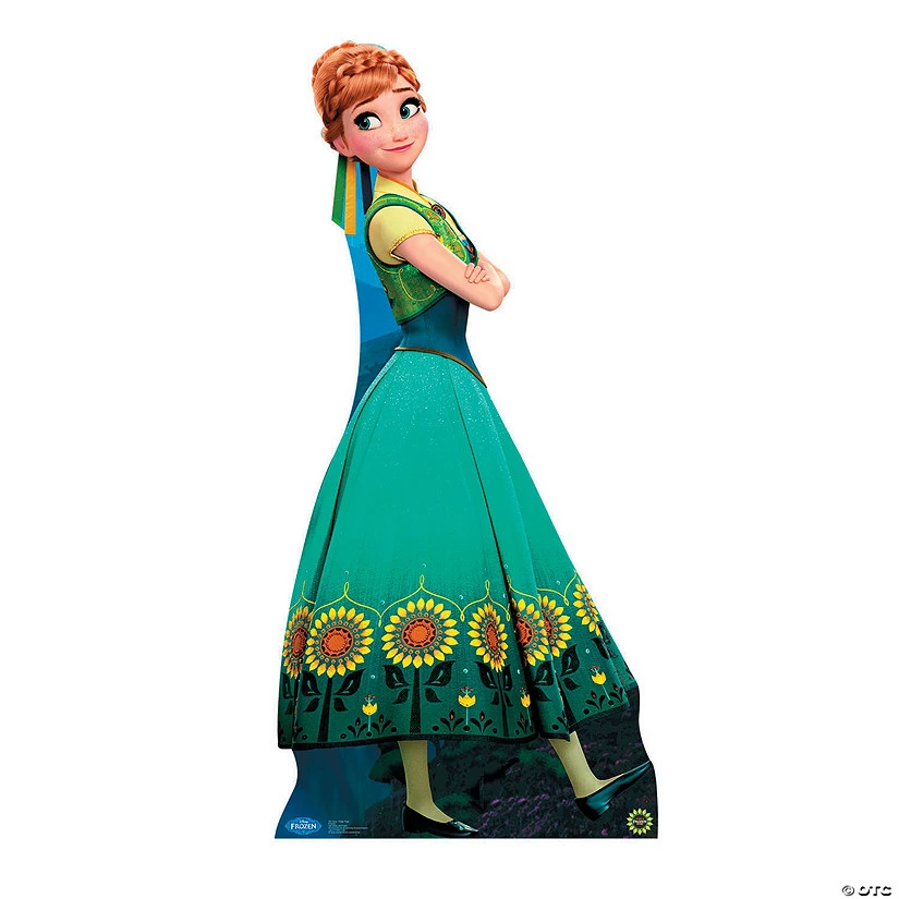 Frozen Fever® Anna Hugging Cardboard Stand-Up 3 Frozen Fever® Anna Hugging Cardboard Stand-Up