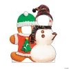 Gingerbread & Snowman Stand-In Cardboard Stand-Up