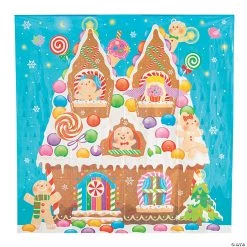 Gingerbread House Backdrop Banner