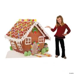 Gingerbread House Cardboard Stand-Up