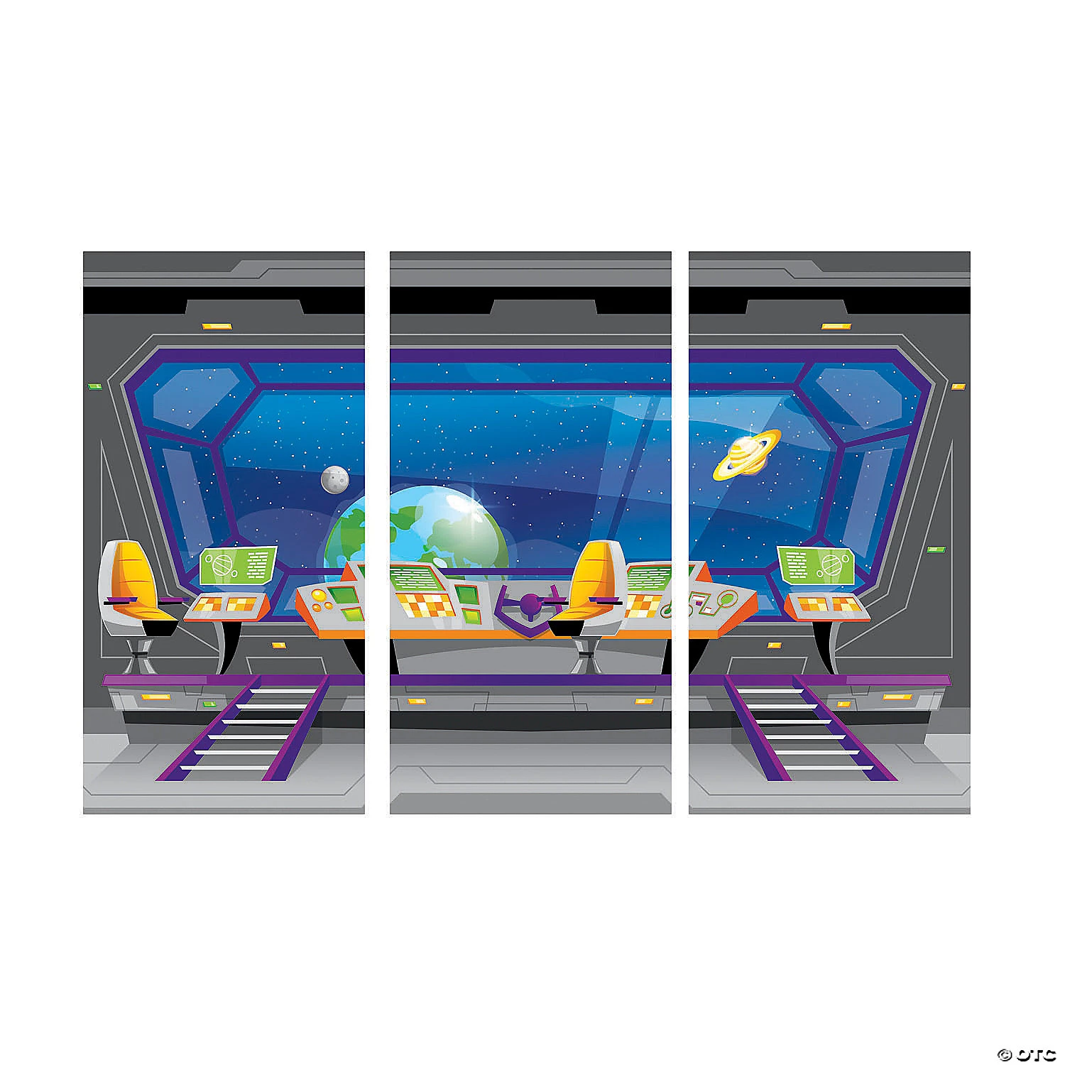 God’s Galaxy VBS Spaceship Backdrop - 3 Pc. 4 God’s Galaxy VBS Spaceship Backdrop - 3 Pc. - Image 2