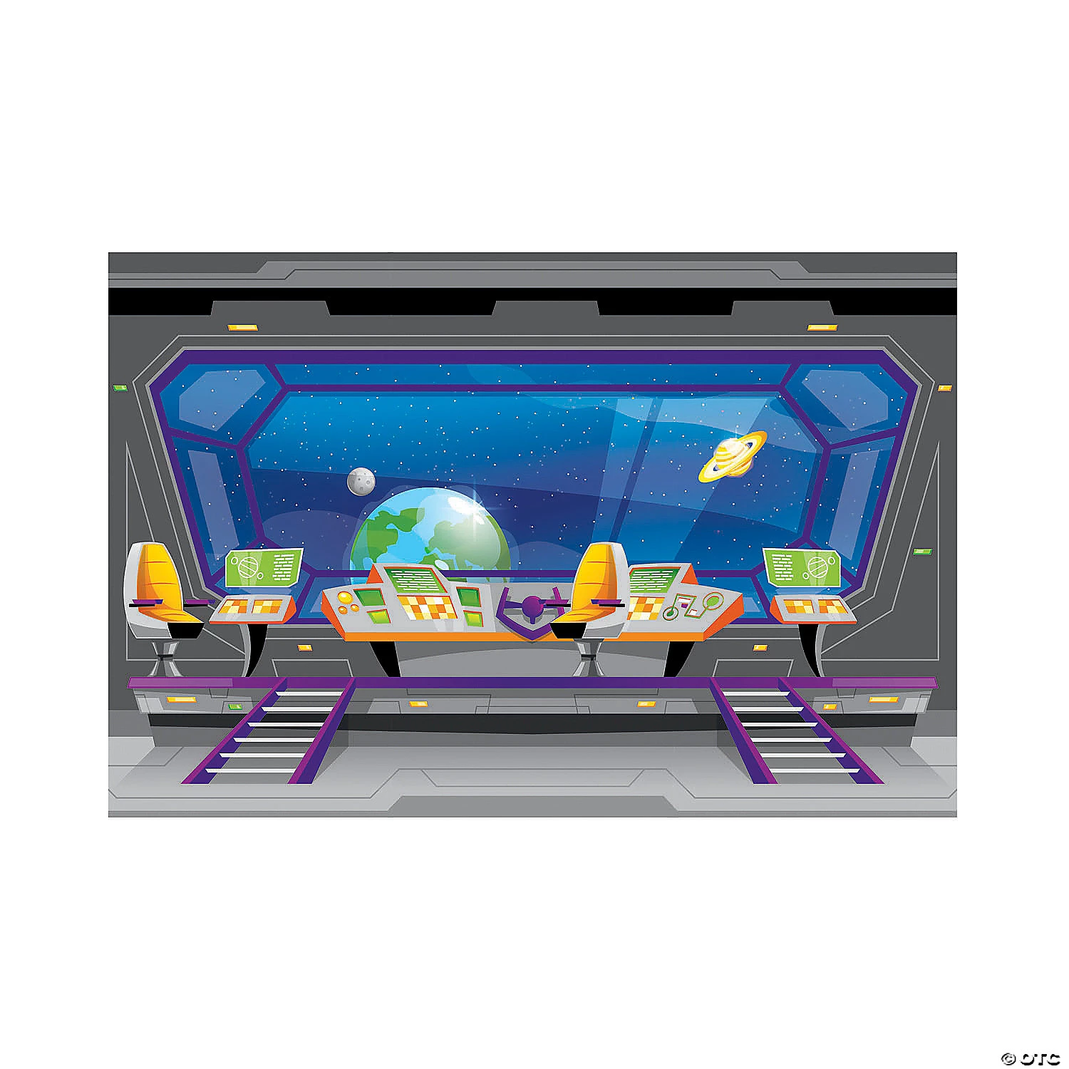 God’s Galaxy VBS Spaceship Backdrop - 3 Pc. 3 God’s Galaxy VBS Spaceship Backdrop - 3 Pc.