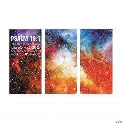 God’s Galaxy VBS Verse Backdrop - 3 Pc. -DIY Photo Booth Sales Shop god s galaxy vbs verse backdrop 3 pc 13830018 a01