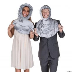 Greek God & Goddess Face Cutouts - 2 Pc. -DIY Photo Booth Sales Shop greek god and goddess face cutouts 2 pc 13820558 a01