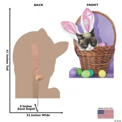 Grumpy Cat Easter Stand-Up -DIY Photo Booth Sales Shop grumpy cat easter stand up13960070 a02