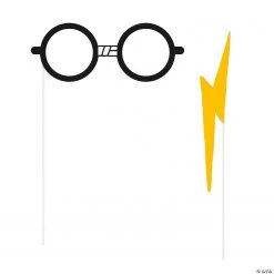 Harry Potter™ Photo Stick Props - 8 Pc. -DIY Photo Booth Sales Shop harry potter photo stick props 8 pc 13958750 a01