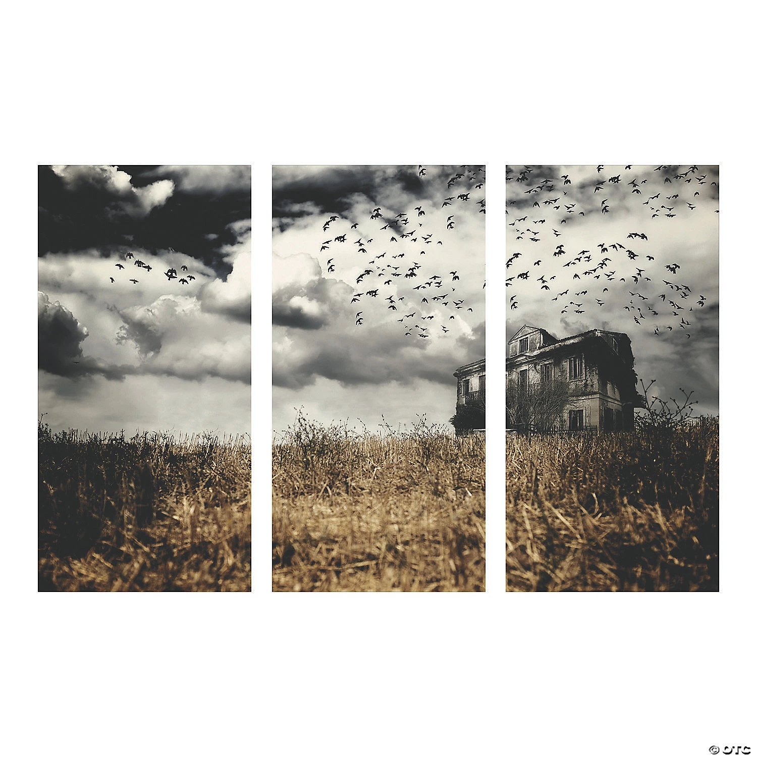 Haunted Farmhouse Backdrop - 3 Pc. 4 Haunted Farmhouse Backdrop - 3 Pc. - Image 2