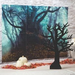 Haunted Forest Backdrop Halloween Decoration - 3 Pc. -DIY Photo Booth Sales Shop haunted forest backdrop halloween decoration 3 pc 13775488 a02