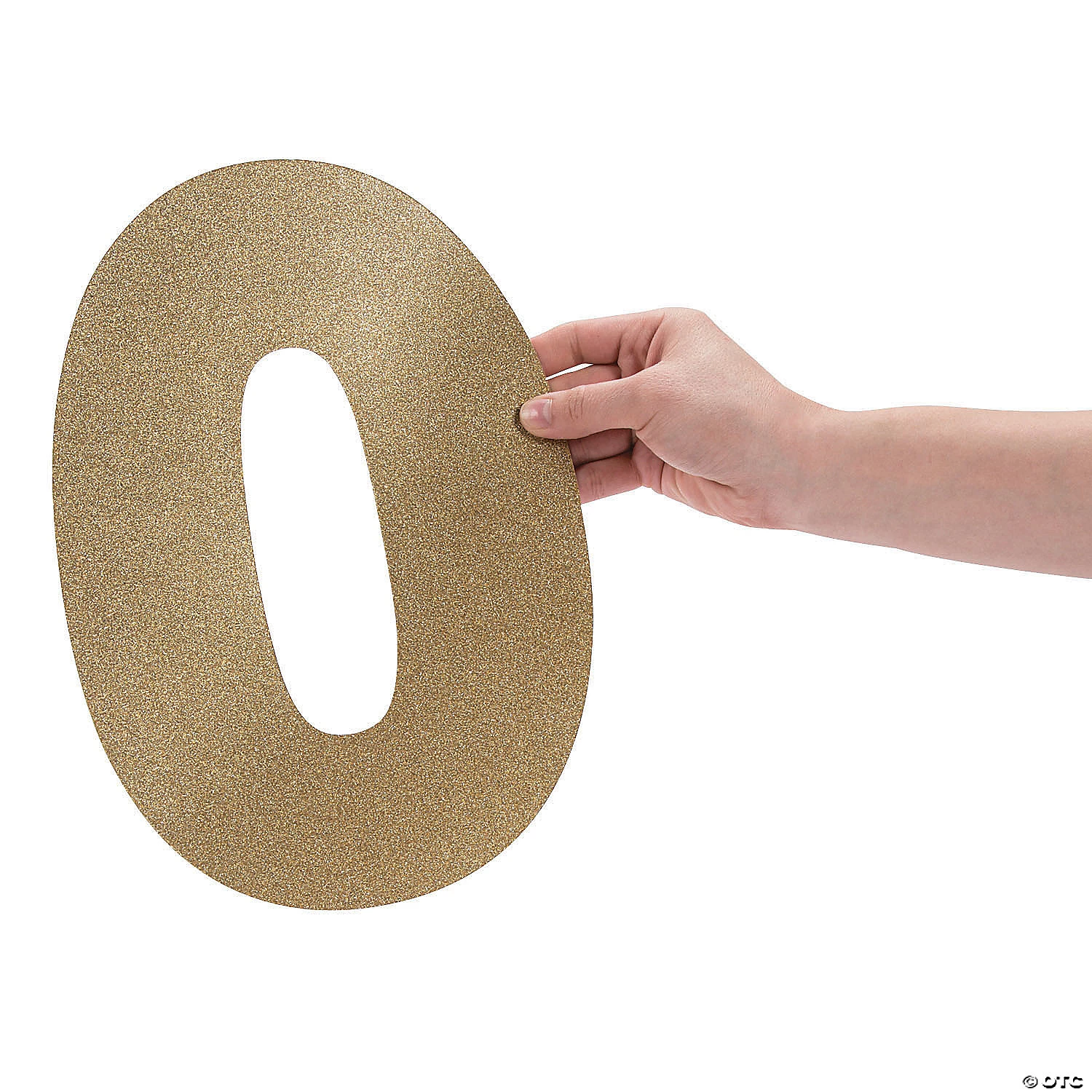 Homecoming Gold Glitter Cutouts - 10 Pc. 4 Homecoming Gold Glitter Cutouts - 10 Pc. - Image 2