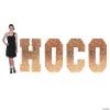Homecoming HOCO Letter Cardboard Stand-Up Sign - 4 Pc. -DIY Photo Booth Sales Shop homecoming hoco letter cardboard stand up sign 4 pc 13846102